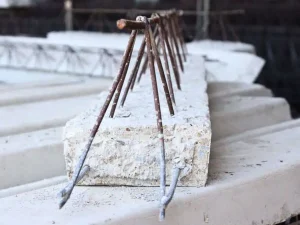 Vigueta prefabricada sencilla